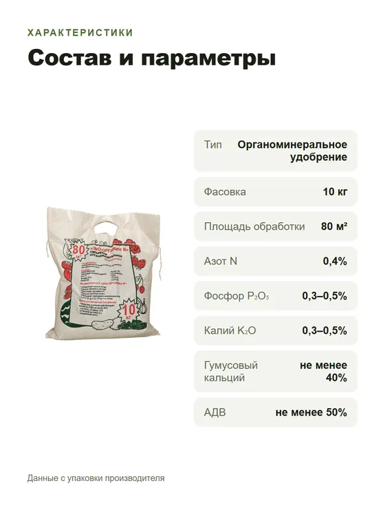 Таблица без выдумок